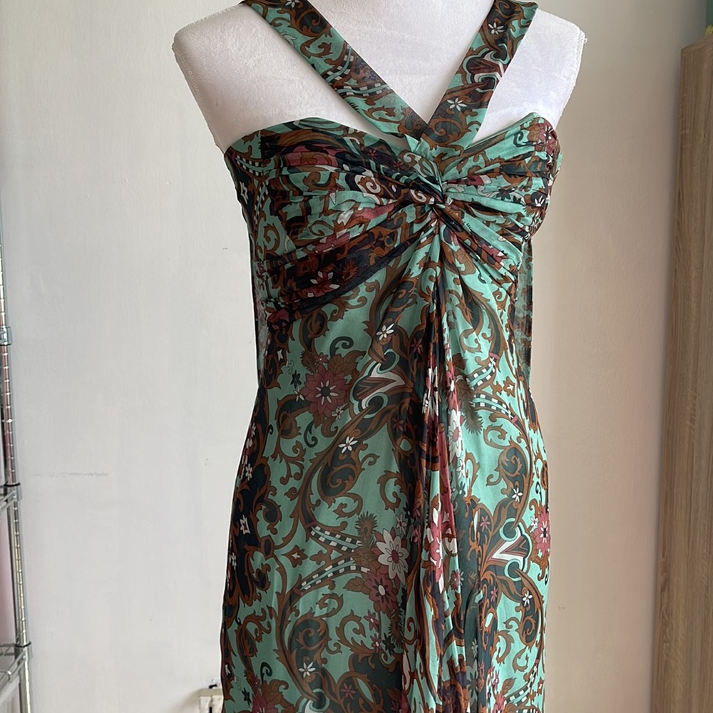 LAUNDRY by design Maxi 100% Silk Dress